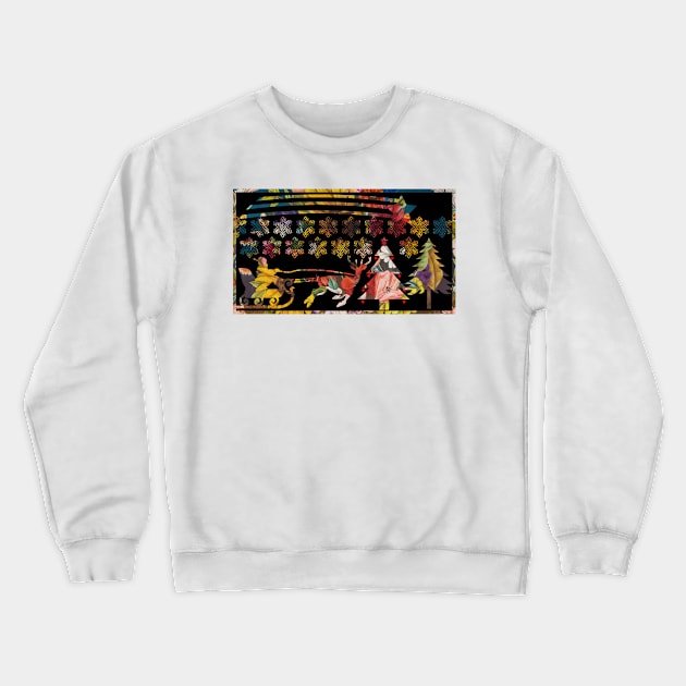 Colorful Christmas Crewneck Sweatshirt by GilbertoMS